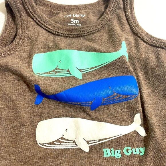 Carter’s Baby Boy Tank Bodysuits (2pk) - Picture 3 of 4